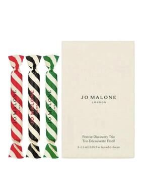 JO MALONE LONDON Festive Discovery Trio Unisex Perfume Collection Sample Set NEW